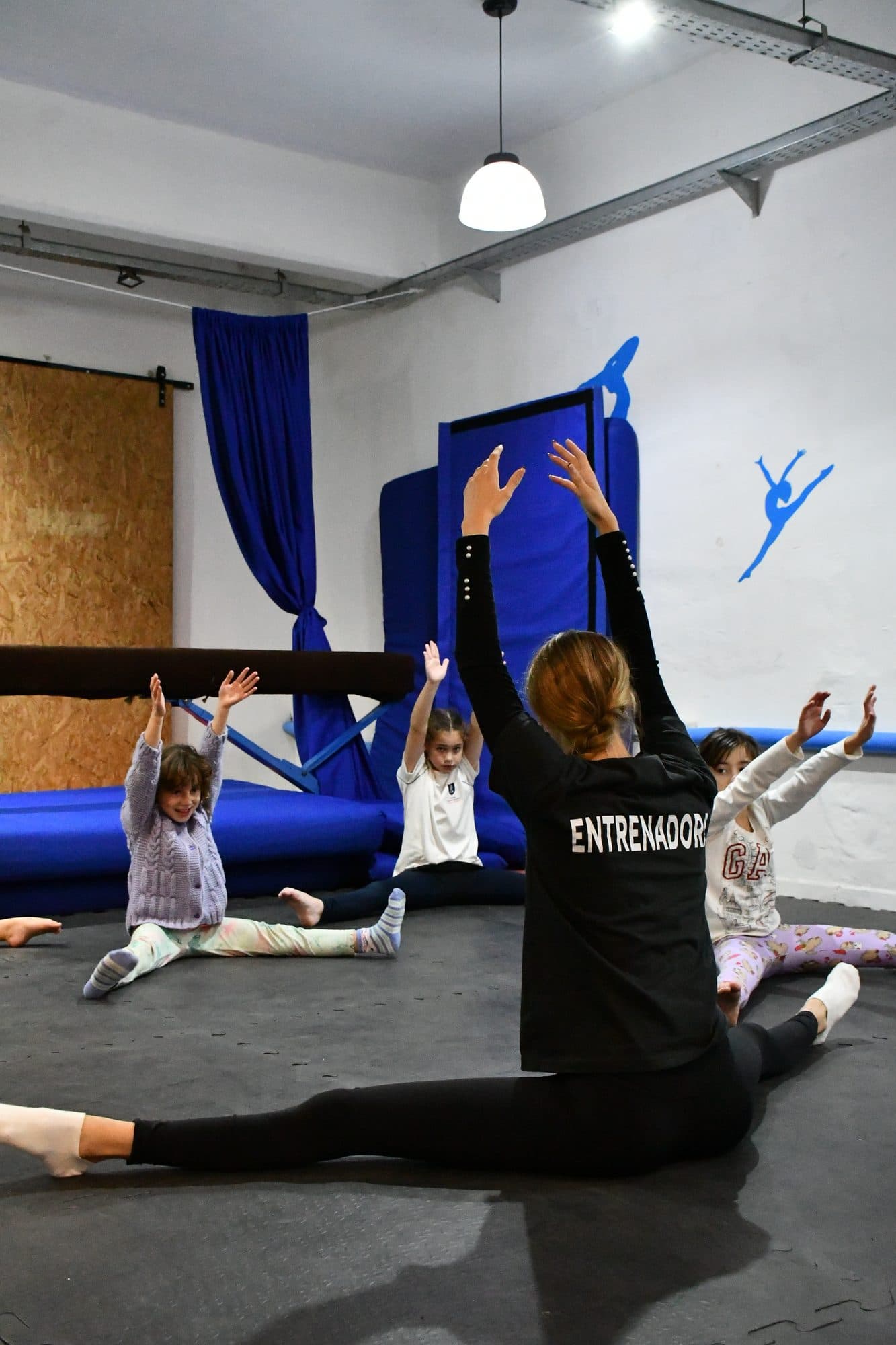 Momento de una clase en Sky Gym